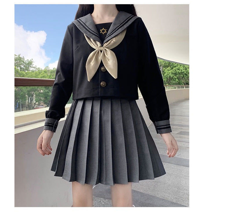 Mc6 16 M Xlサイズ 長袖 上下4点セット セーラー服 Jk制服 可愛い 高校生 女子制服 レディースファッション 学園風 コスプレ コスチューム 学生服 売買されたオークション情報 Yahooの商品情報をアーカイブ公開 オークファン Aucfan Com