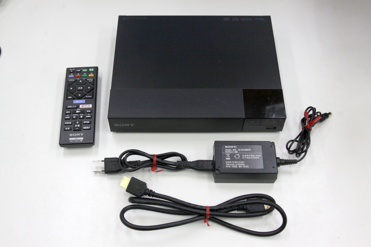 SONY/ソニー ブルーレイディスク・DVDプレーヤー ☆BDP-S1500/リモコン