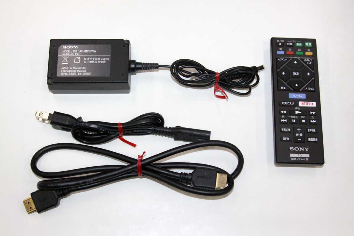 SONY/ソニー ブルーレイディスク・DVDプレーヤー ☆BDP-S1500/リモコン