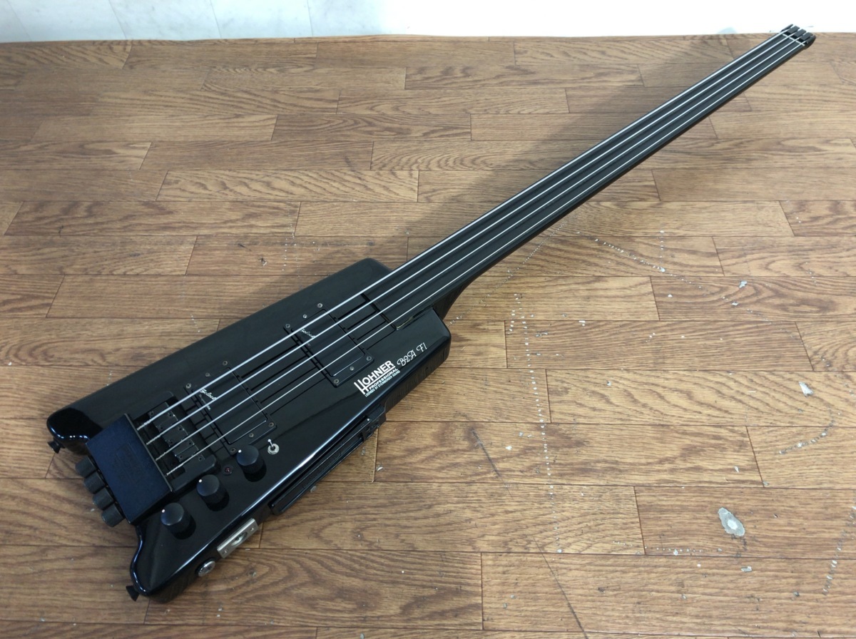 C112A005A○HOHNER ホーナー B2A Fl フレットレス ヘッドレス エレキ