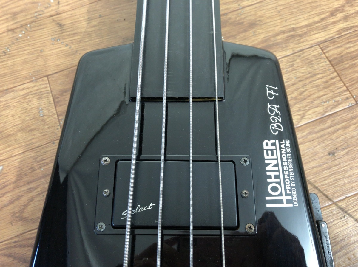 C112A005A○HOHNER ホーナー B2A Fl フレットレス ヘッドレス エレキ
