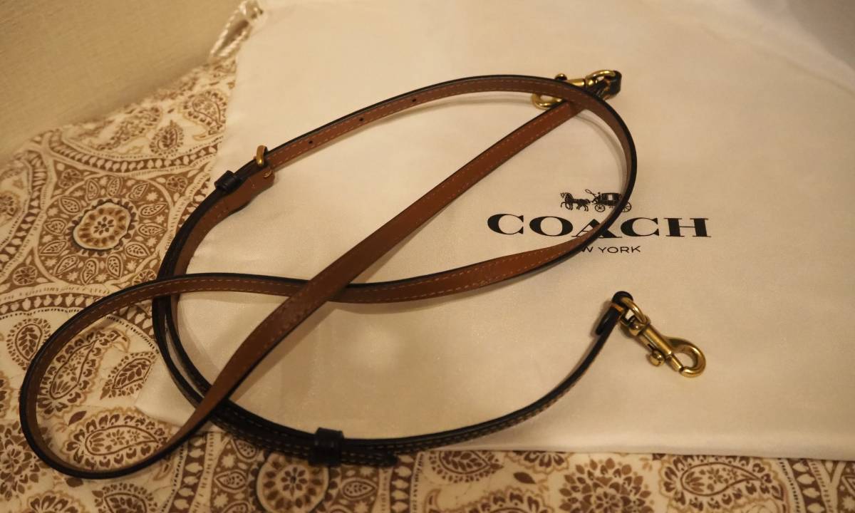 美品【COACH】コーチ ☆レアなシグネチャー・キスロック2wayバッグ 