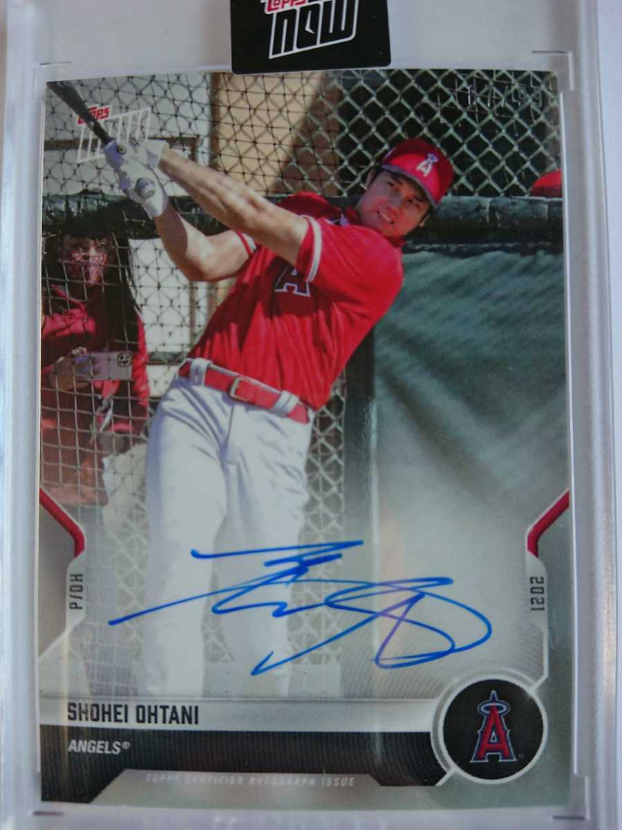 99枚限定！】大谷翔平 サインカード Road to Opennig Day 2021 Topps