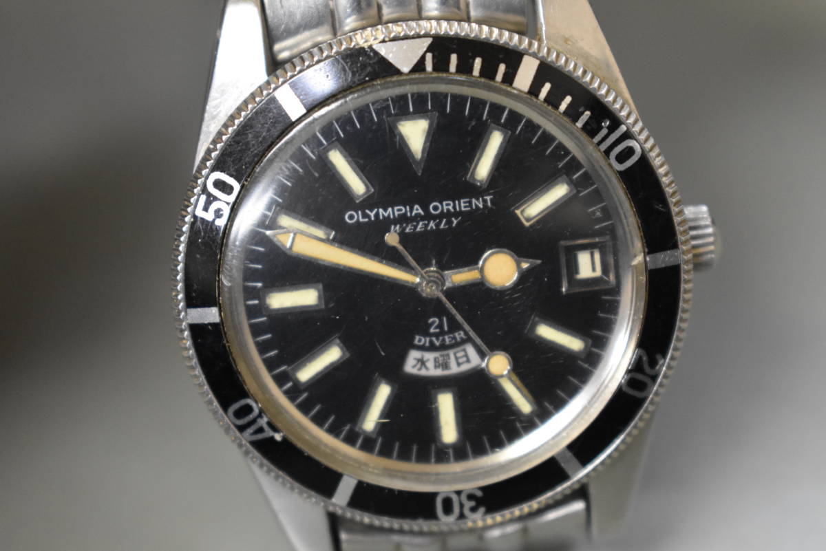 ドール 激レア OLYMPIA ORIENT WEEKLY 21 DIVER オリンピア オリエント 