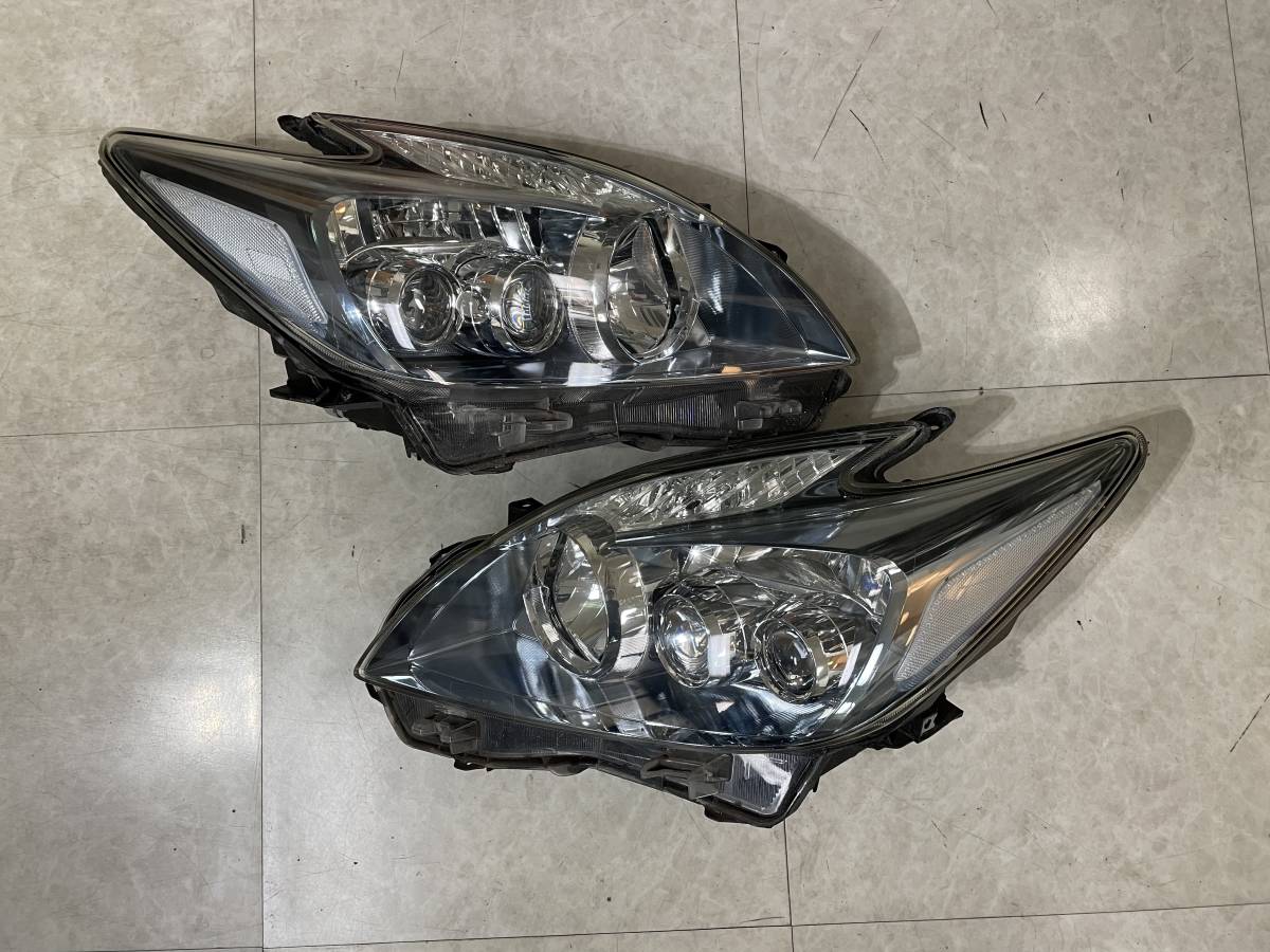 トヨタ プリウス 30系 前期 ヘッドライト 左右セット 30系 プリウス 前期 純正LED ヘッドライト 左右セット コンピューター