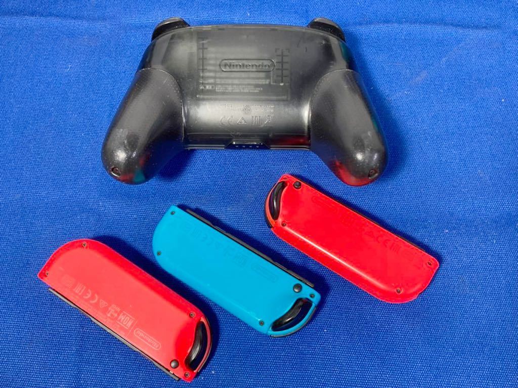ZA-25☆Nintendo Switch用コントローラー まとめて16点セット！純正 