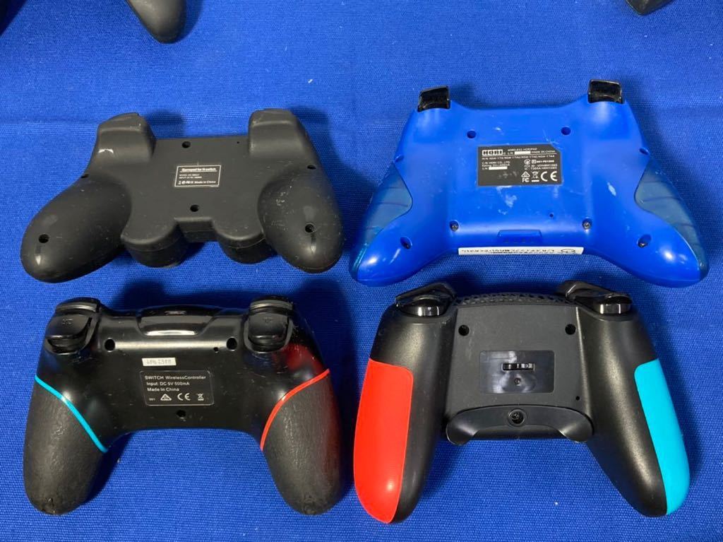 ZA-25☆Nintendo Switch用コントローラー まとめて16点セット！純正 