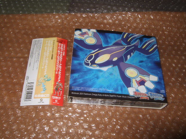 Cd ニンテンドー3ds ポケモン オメガルビー アルファサファイア スーパーミュージックコンプリート ゲーム一般 売買されたオークション情報 Yahooの商品情報をアーカイブ公開 オークファン Aucfan Com
