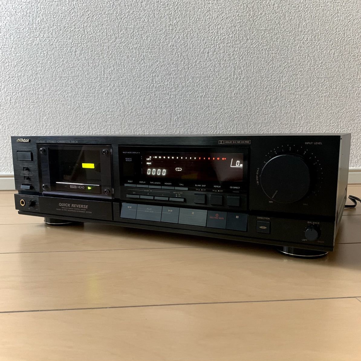 TASCAM プロ業務用高級3ヘッド3モータカセットデッキ 122MK3 動作確認