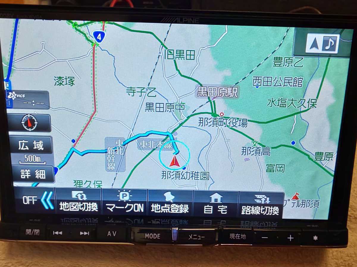 アクア専用パネル付き 8インチナビ アルパイン X008V 新品TVアンテナ付 