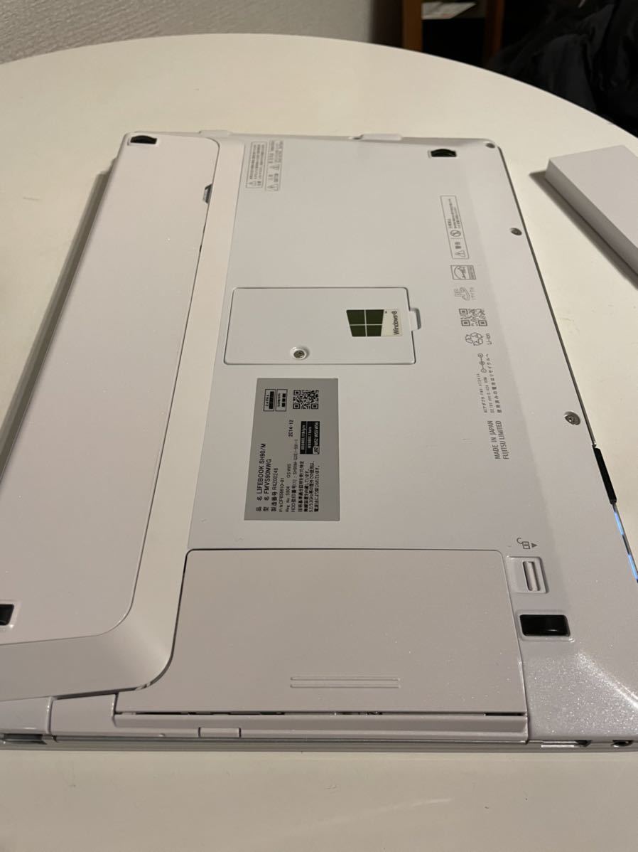 じゅん)富士通 FMV SH90⁄M FMVS90MWタッチパネル FMV LIFEBOOK
