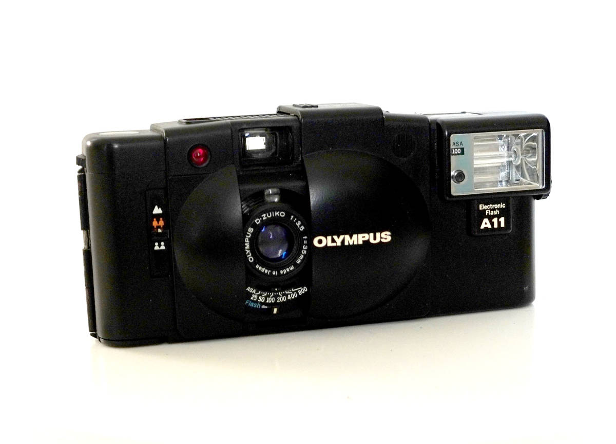 極上美品☆オリンパス OLYMPUS XA2 + A11☆シャッター・露出計