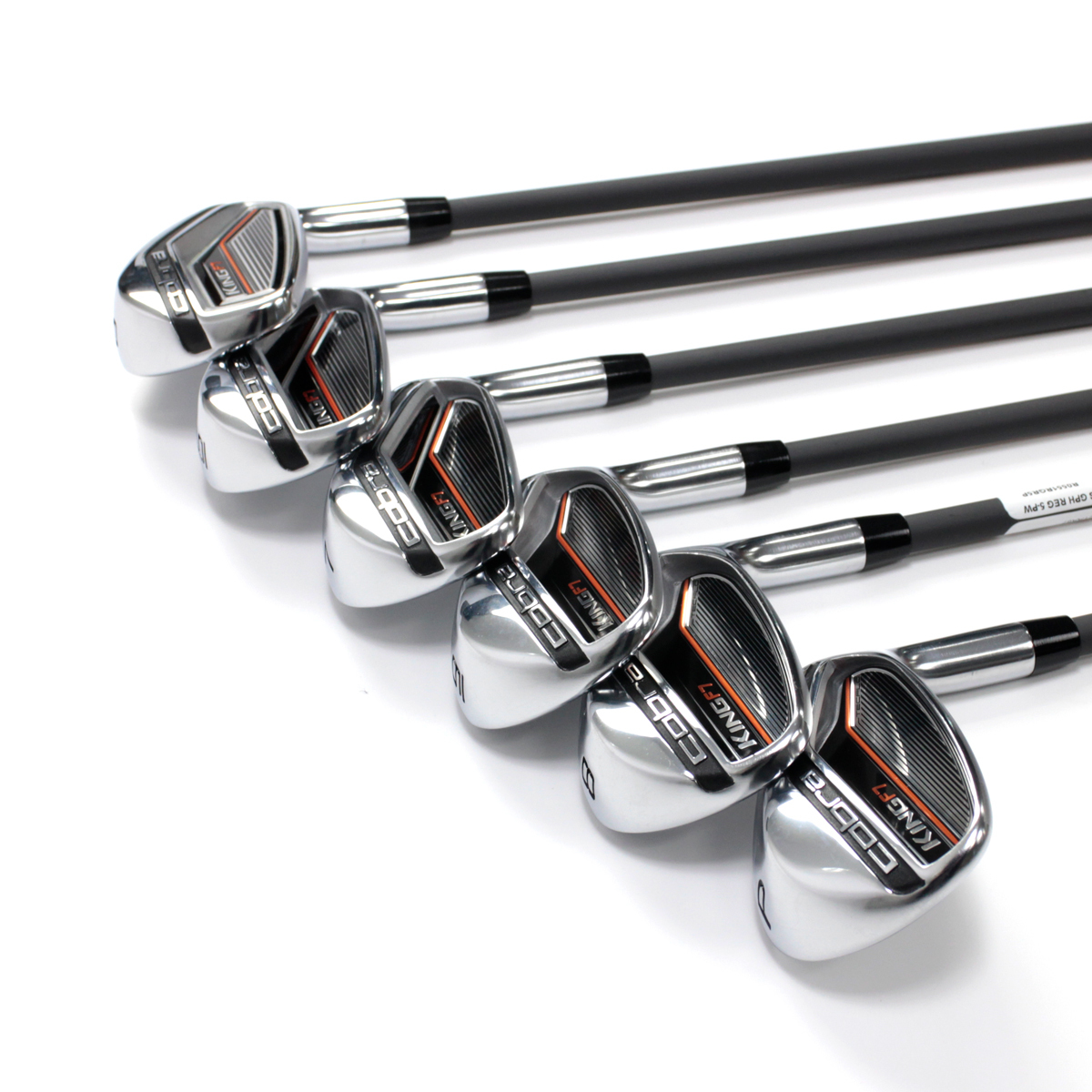 新品 プーマ コブラ KING F7 FUJIKURA SPEEDER 6本セット 5-PW 右用 6R 