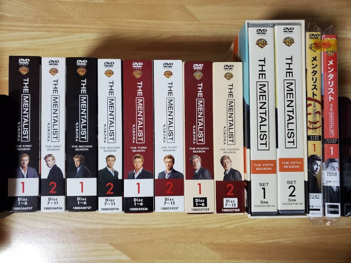 THE MENTALIST メンタリスト ファースト～ファイナル・シーズン　全巻 DVD THE MENTALIST／メンタリスト シーズン1～7(ファイナル) 全巻