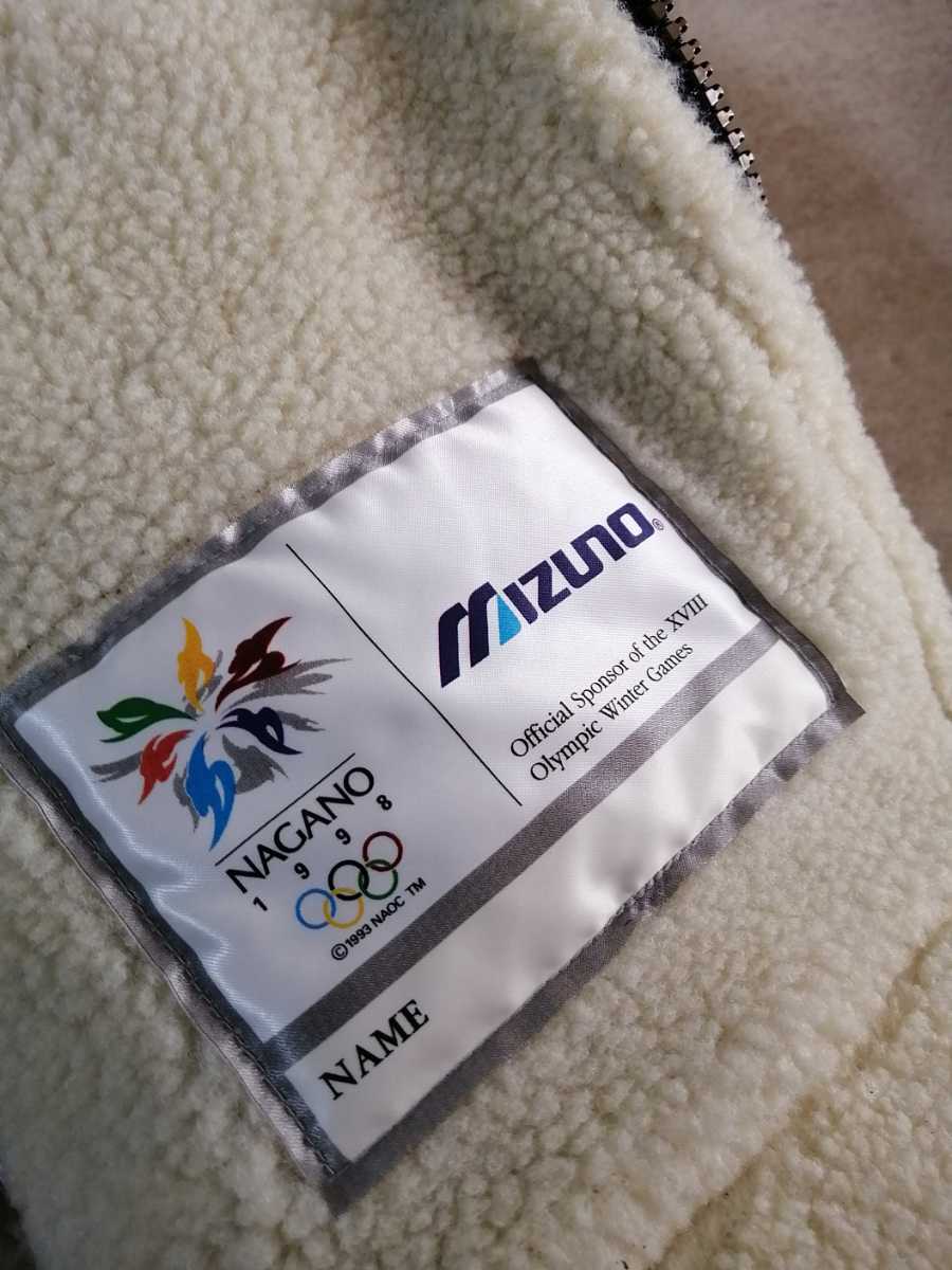 サイズ：M 訳あり タグ付き未使用品 ミズノ MIZUNO 1998年 長野 冬季
