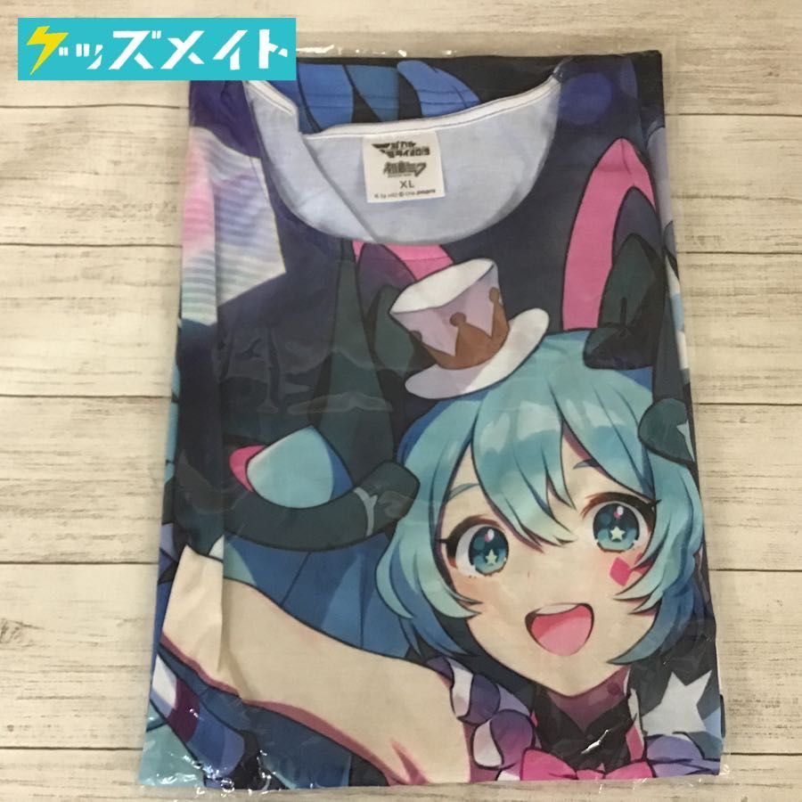 現状】 初音ミク マジカルミライ2019 フルグラフィックTシャツ XL 