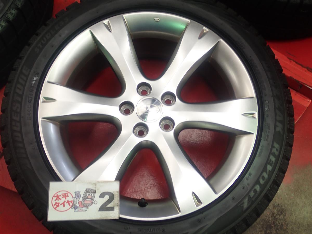 スタッドレス レガシィ BL9・BP9 純正6スポーク+ブリヂストンブリザックREVOGZ 215/50R17 8.5分山★stwt17 スバル レガシィB4 レガシィ W989 111&frasl;109N br9（スタッドレスタイヤ・ホイールセット