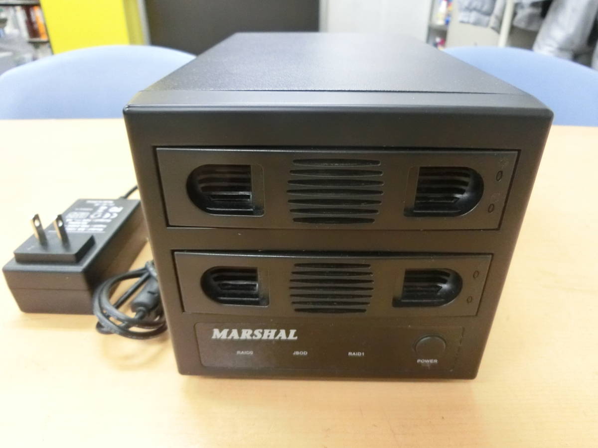 【大得価，低価】 MARSHAL HDDケース 2台収納 raid対応 2112-656 北海道 沖縄 離島は除く S(ハードディスク)｜売買されたオークション情報、yahooの商品情報をアーカイブ公開 - オークファン その他