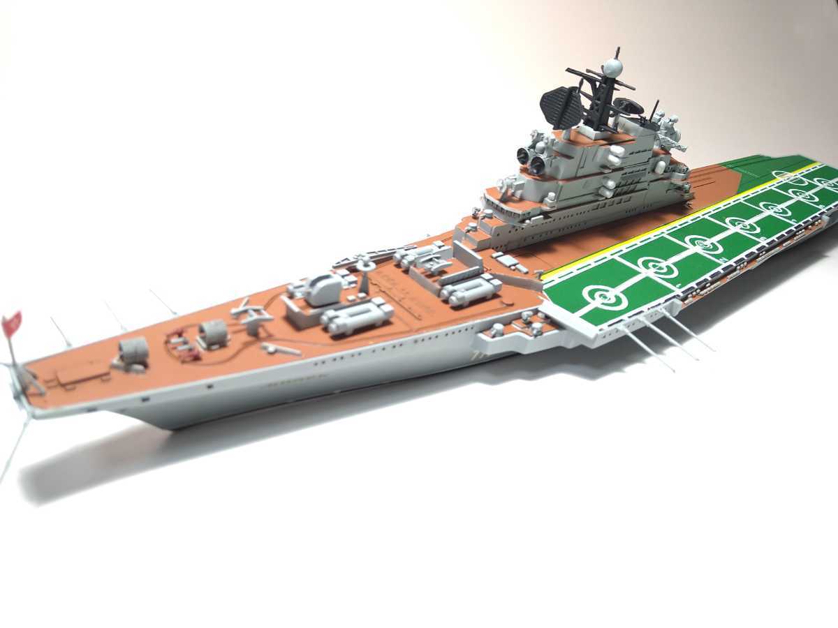 1/700 ロシア海軍航空母艦ミンスク塗装済完成品(完成品)｜売買された
