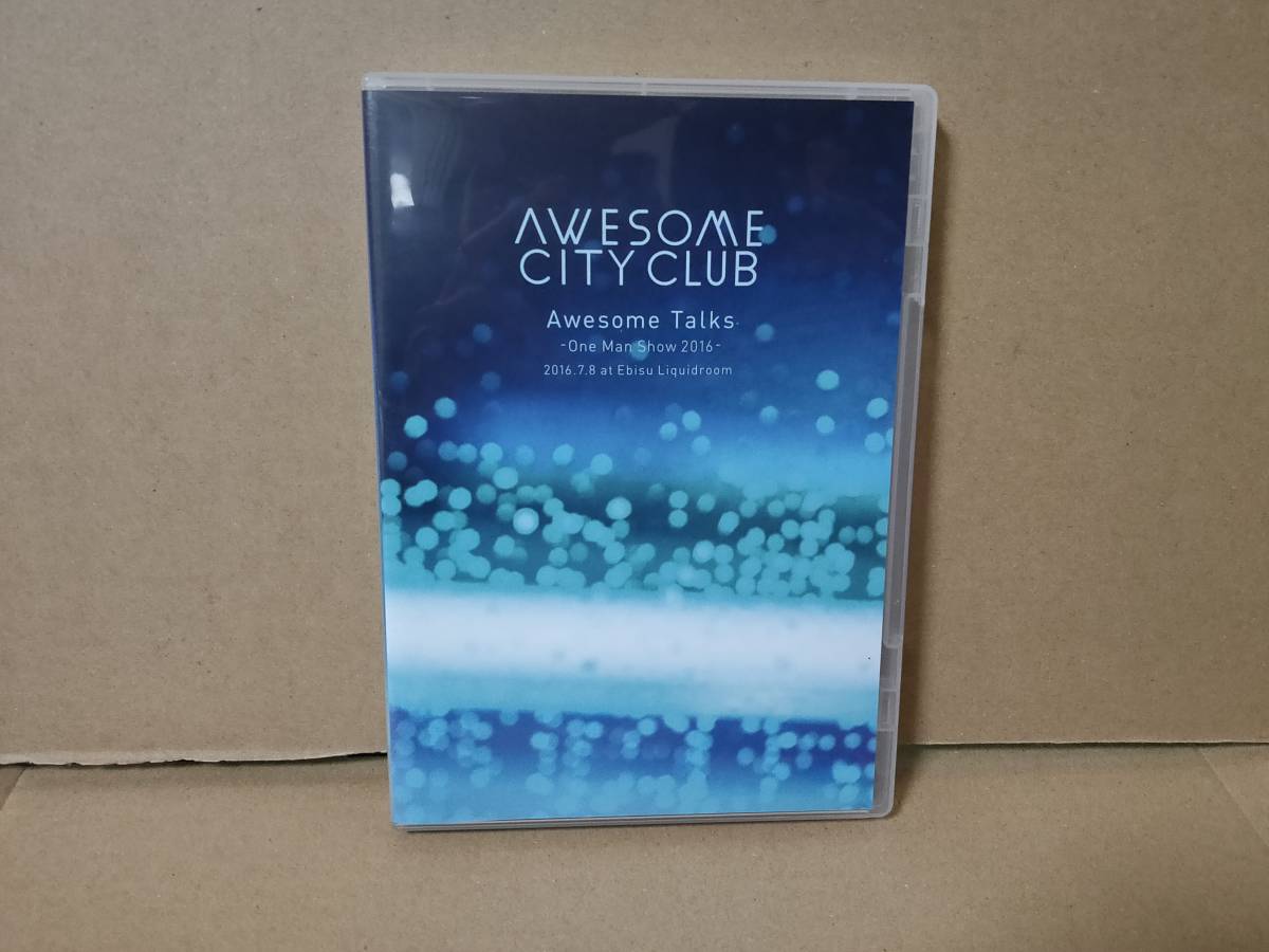 人気，大得価 AWESOME CITY CLUB Live DVD Awesome Talks -One Man Show 2016- 2016.7.8 at Ebisu Liquidroom(ジャパニーズポップス)｜売買されたオークション情報、yahooの商品情報をアーカイブ公開 - オークファン ジャパニーズポップス