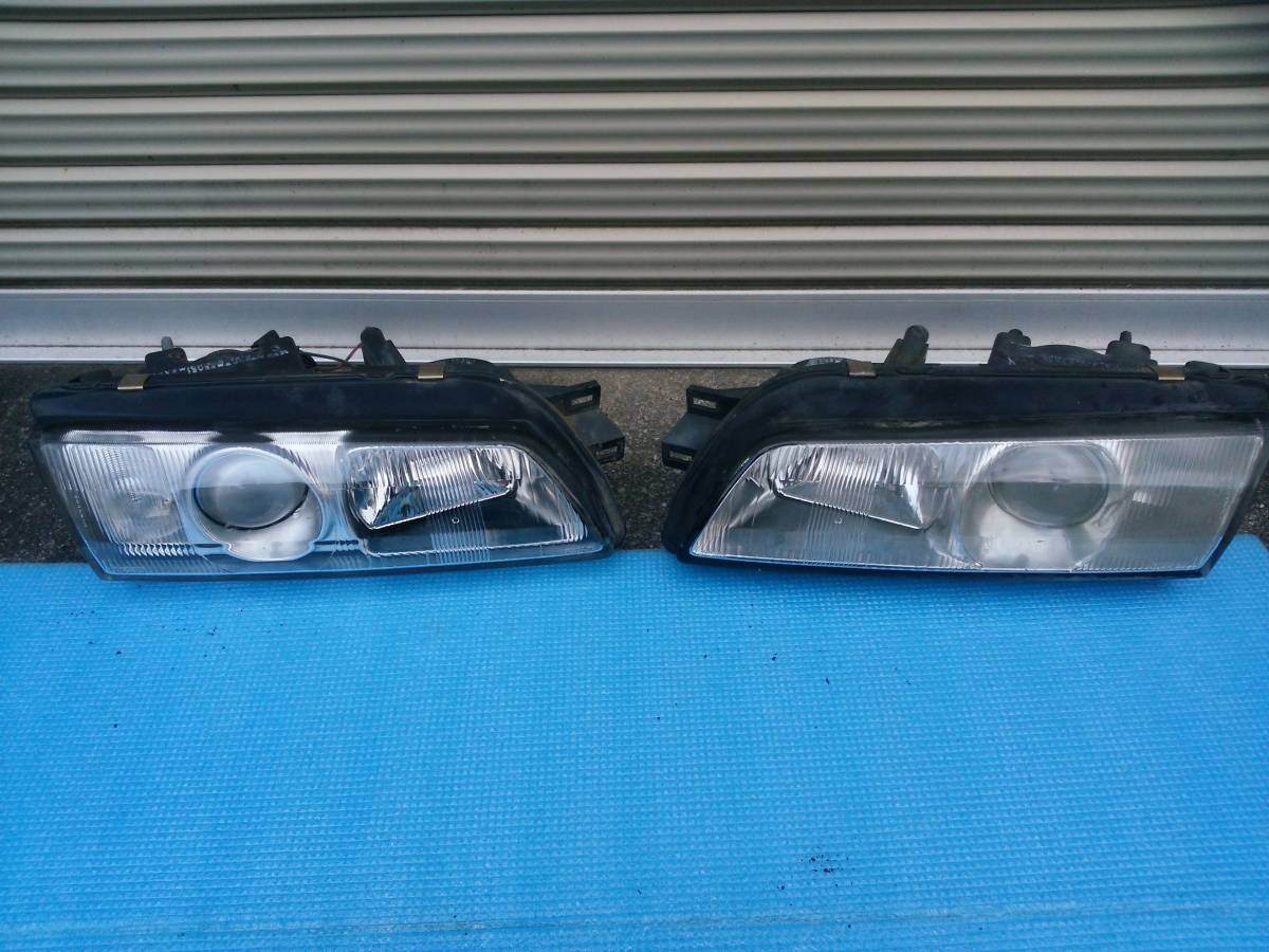 スカイライン HCR32 R32 BNR32 ヘッドライト 左右セット 中古 Yahoo 
