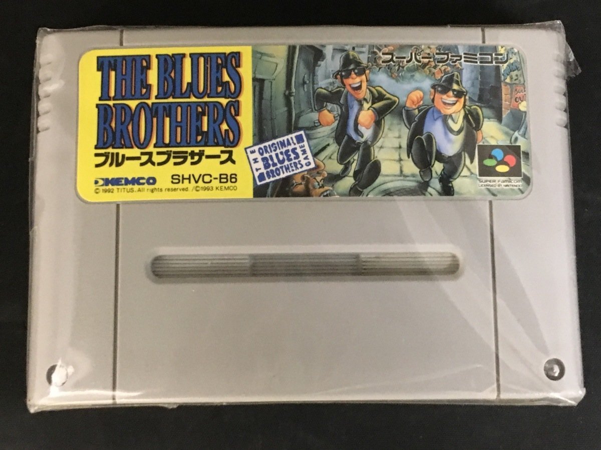 ブルースブラザース スーパーファミコン | - SFC ソフトのみ 端子清掃