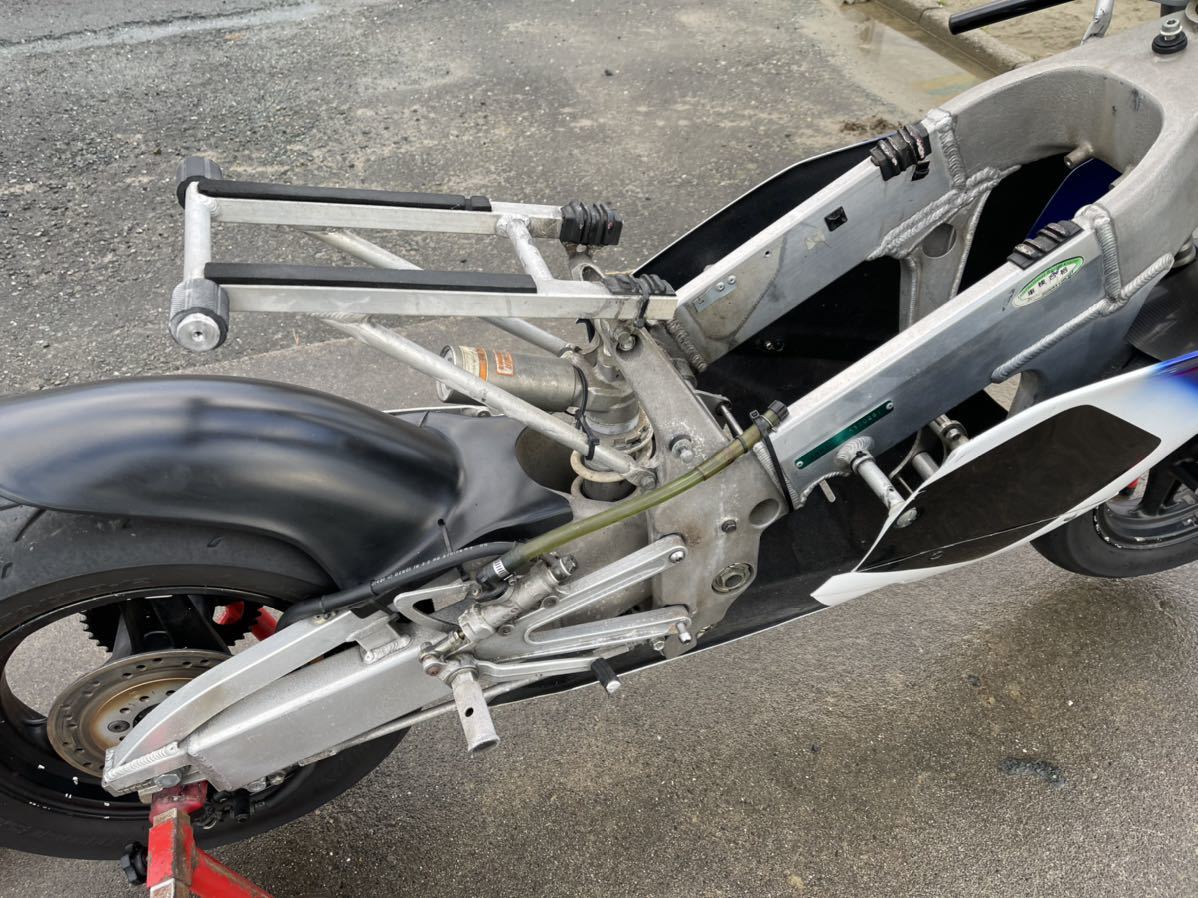 HRC RS125 NX4 純正 シートレール nsf250 nx7 レース レーサー