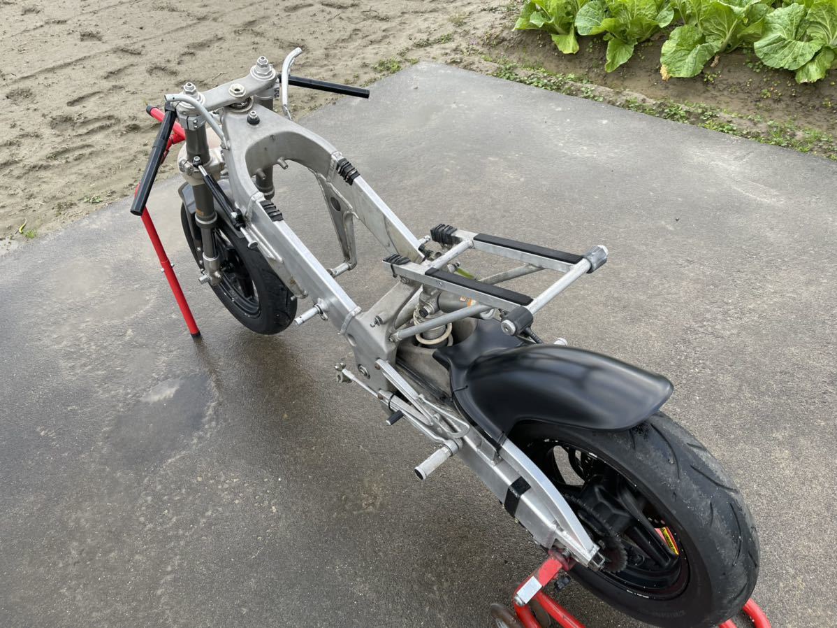 HRC RS125 NX4 純正 シートレール nsf250 nx7 レース レーサー