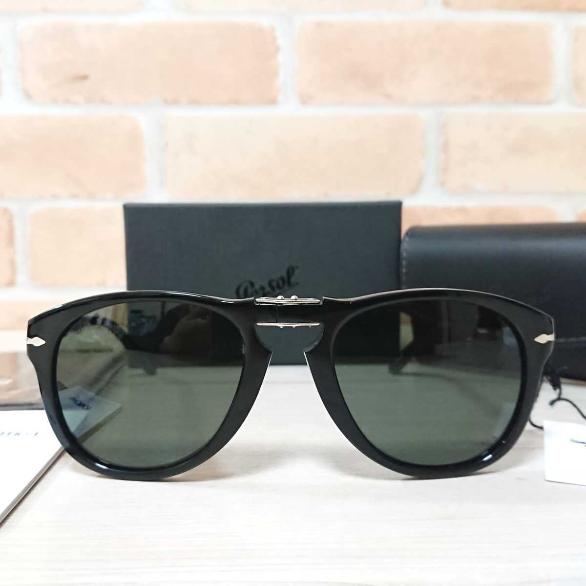 ☆美品 ペルソール Persol 714 メンズ 折り畳み 折りたたみ サングラス