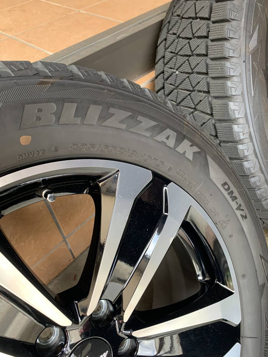 ☆ホンダ CR-V 純正 Moduro 235/60R18 ☆2019年 スタッドレス☆8分山 