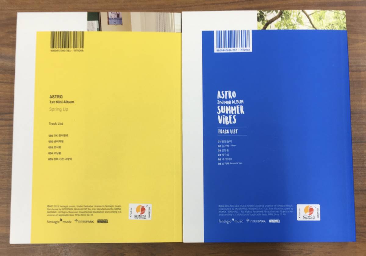 ASTRO 1st mini album spring up 全員直筆サイン入り | ITBMU.ORG.MM