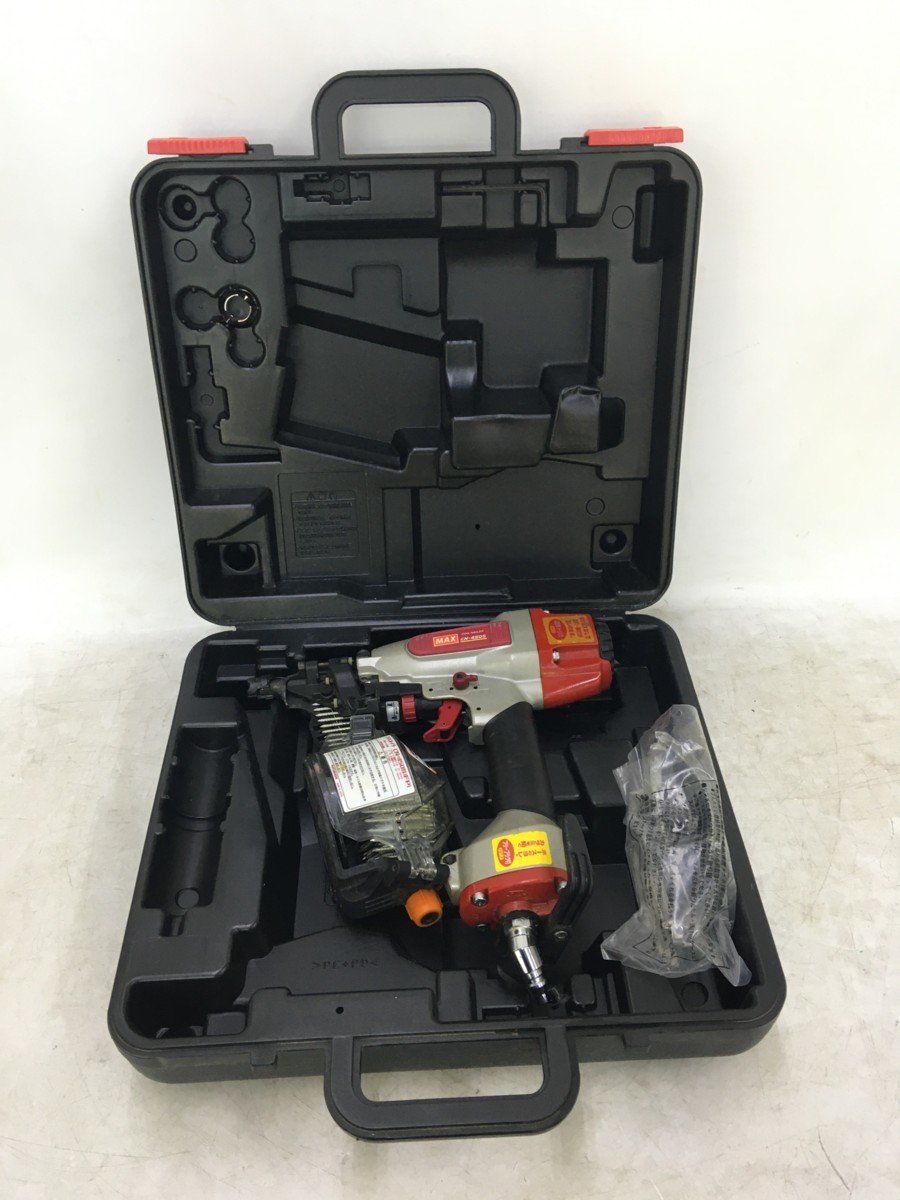 SALE，低価 品 MAX マックス 常圧コイルネイラ CN-450S FP ケース付 / IT1PXEGF1K6D(エア釘打機)｜売買されたオークション情報、yahooの商品情報をアーカイブ公開 - オークファン エア釘打機