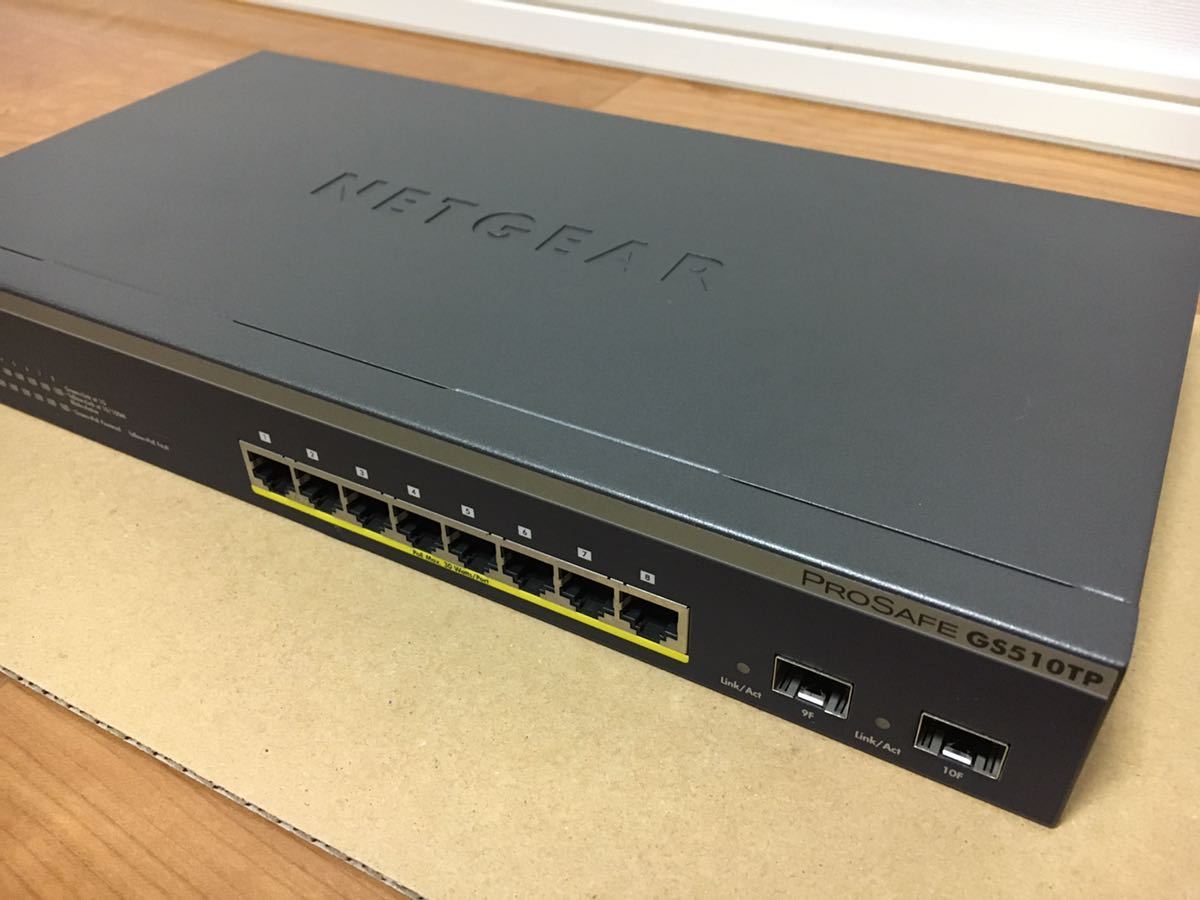 NETGEAR GS510TP Switch GS510TP Smart Ports SFP Multi-Gigabit