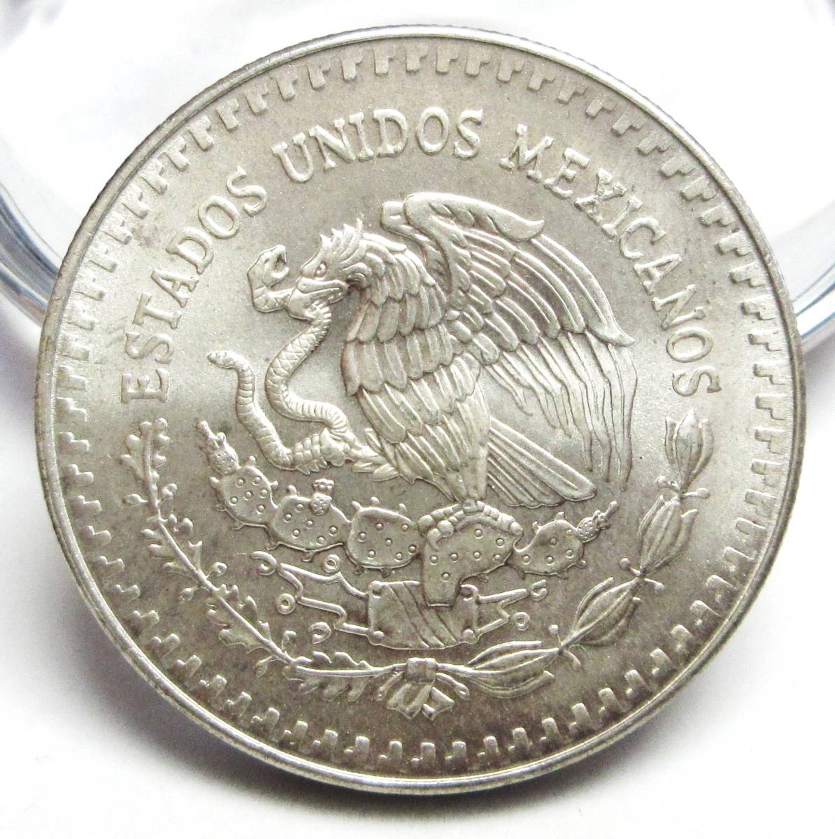 1984年 メキシコ メキシコ 1オンザ銀貨 大型銀貨 1枚 1オンス銀貨 MS 65