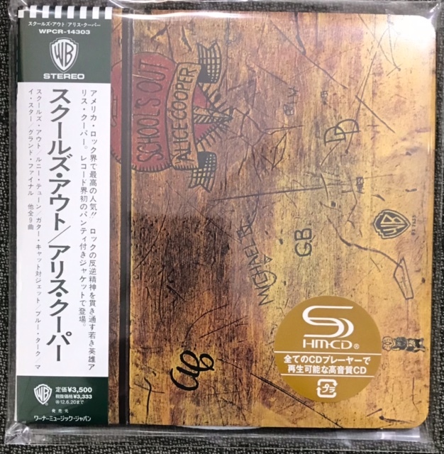 爆買い，最新作 変形紙ジャケ国内帯付SHM-CD アリス クーパー スクールズ アウト ALICE COOPER School&rsquo;s Out WPCR14303(Alice Cooper)｜売買されたオークション情報、yahooの商品情報をアーカイブ公開 - オークファン A