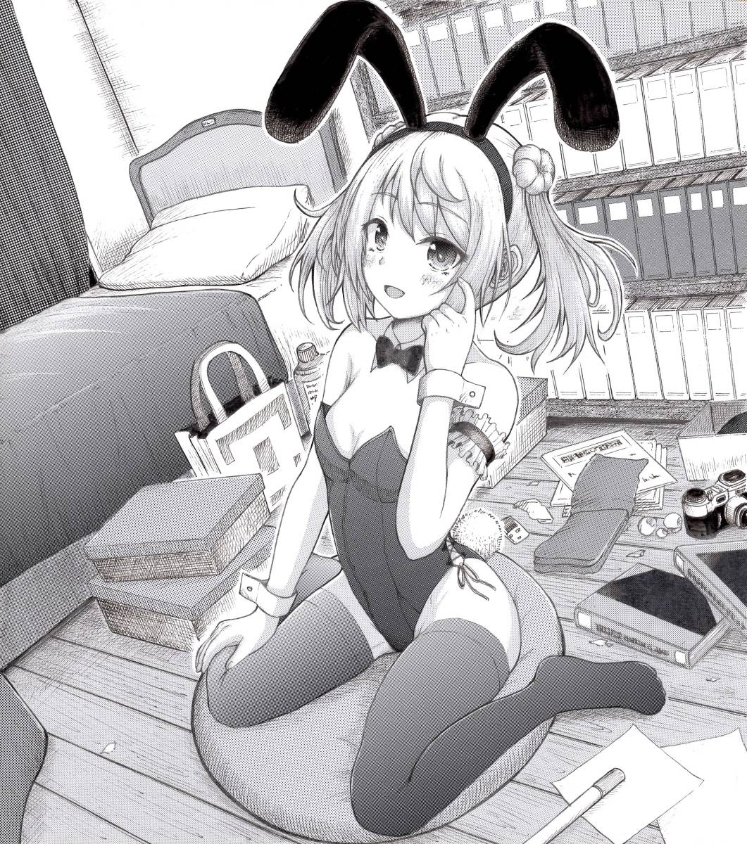 C99寄稿同人誌原画 大色紙 同人手描きイラスト 満潮バニー 艦これ 艦隊これくしょん 高精細カラー モノクロイラストデータ付き 手描きイラスト 売買されたオークション情報 Yahooの商品情報をアーカイブ公開 オークファン Aucfan Com
