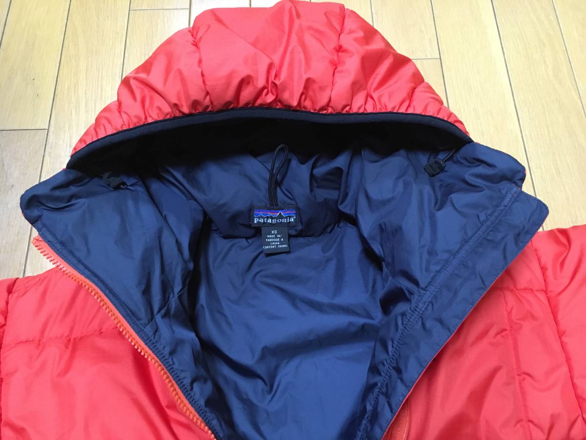 極美 Patagonia XS 2001 ダスパーカ ポップ オレンジ DAS MARS 