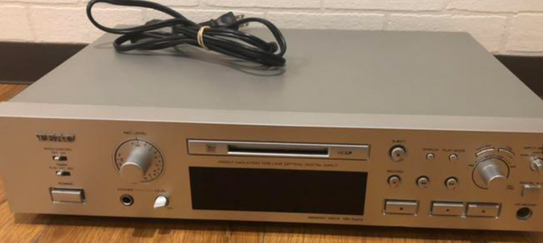 ☆TEACティアック MDデッキ MDレコーダー MD-5MKII 【公式通販】 ☆TEACティアック MDデッキ MDレコーダー MD-5MKII 【公式通販】