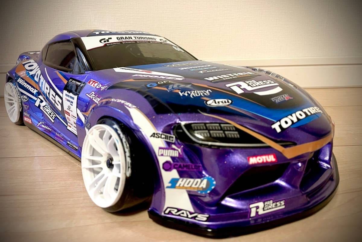 ヨコモ☆1/10 PANDEM GR スープラ WISTERIA ☆未使用・未走行 GR Supra