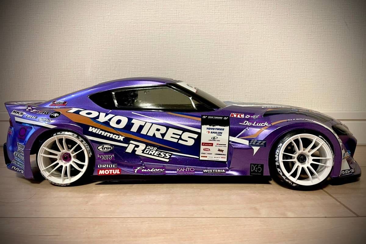ヨコモ☆1/10 PANDEM GR スープラ WISTERIA ☆未使用・未走行 GR Supra