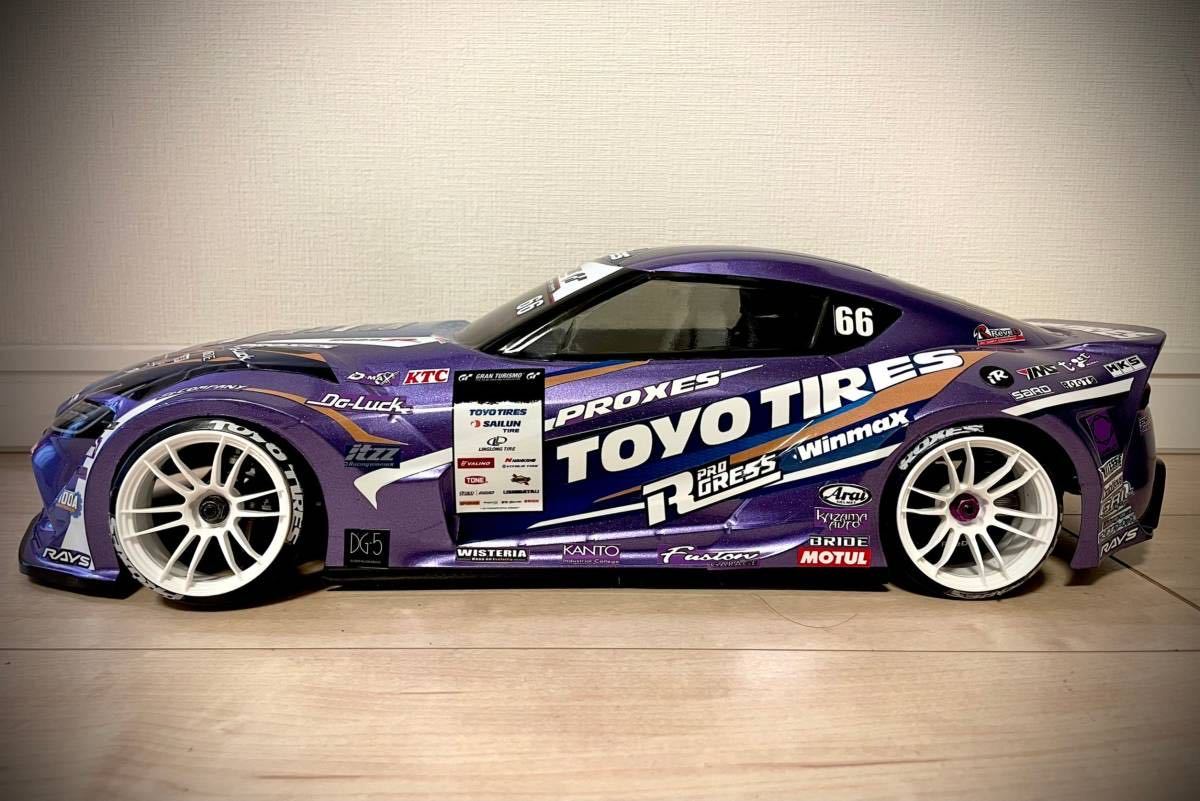 ヨコモ☆1/10 PANDEM GR スープラ WISTERIA ☆未使用・未走行 GR Supra