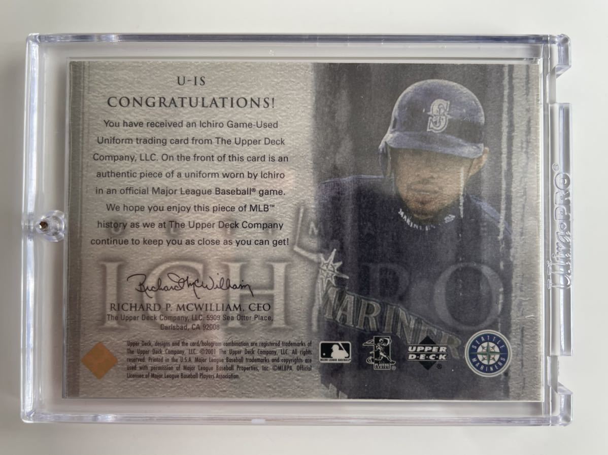 特価1万円 希少 イチロー Ichiro 2001 Upper Deck ULTIMATE COLLECTION 