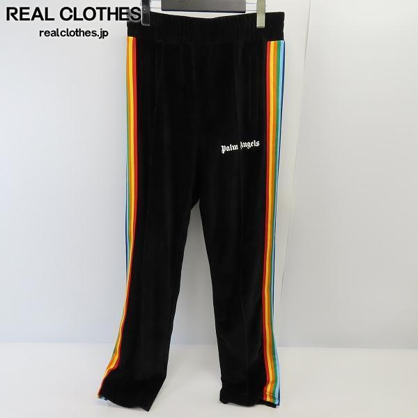 品質保証，限定セール Palm Angels/パームエンジェルス RAINBOW CHENILLE TRACK PANTS/レインボーライン ベロア トラックパンツ/M /080(Mサイズ)｜売買されたオークション情報、yahooの商品情報をアーカイブ公開 - オークファン Mサイズ