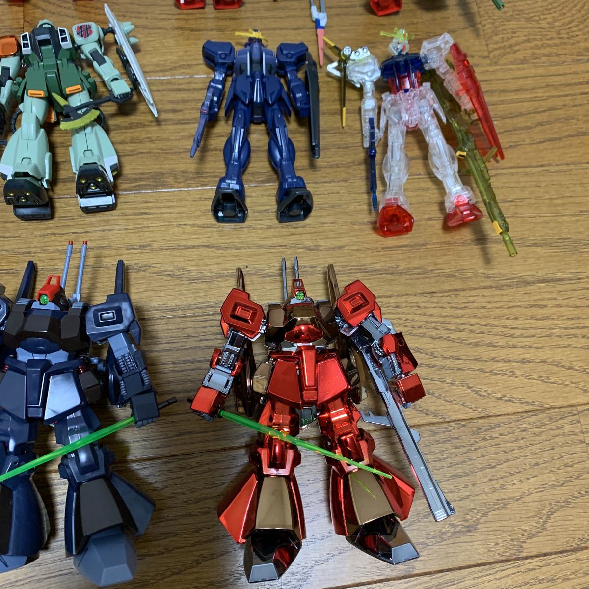 ♯13ガンダム SEED リックディアス メッキ 限定 クリア 144 ジャンク品
