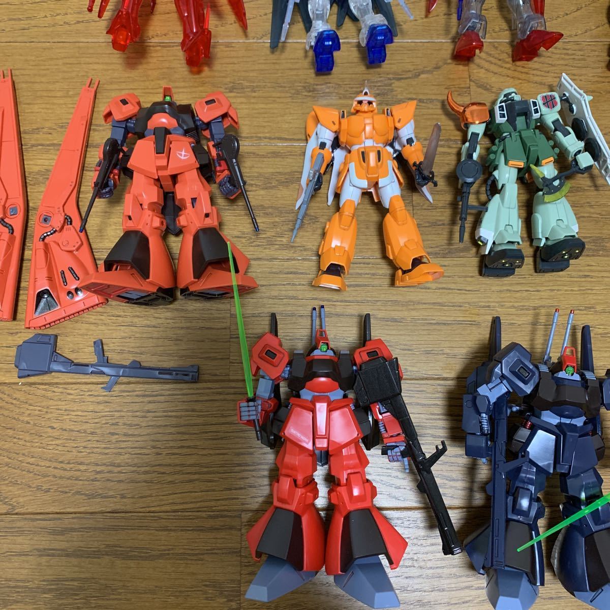 ♯13ガンダム SEED リックディアス メッキ 限定 クリア 144 ジャンク品