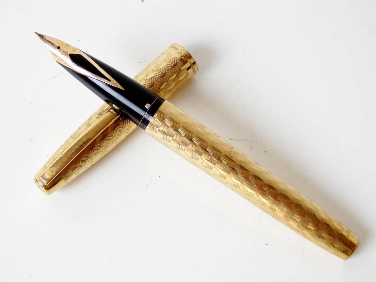 SHEAFFER シェーファー 万年筆 14K G.F 金張 ペン先14K インペリアル 