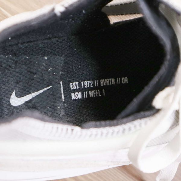 2021年★ NIKE ナイキ DA7995-100 WAFFLE ONE ワッフルワン メッシュ スエード スニーカー Sz.26.5cm メンズ 白 G1G00411_C#U NIKE Nike Waffle スウェード Mens Lilac