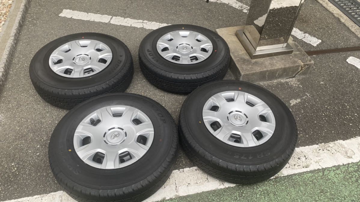 新車外し ハイエース 純正 8型ハイエース純正ホイール＆ホイール 
