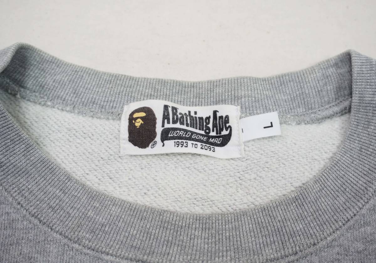 超レア! A BATHING APE New York 10周年記念 スウェット 日本製 NIGO 