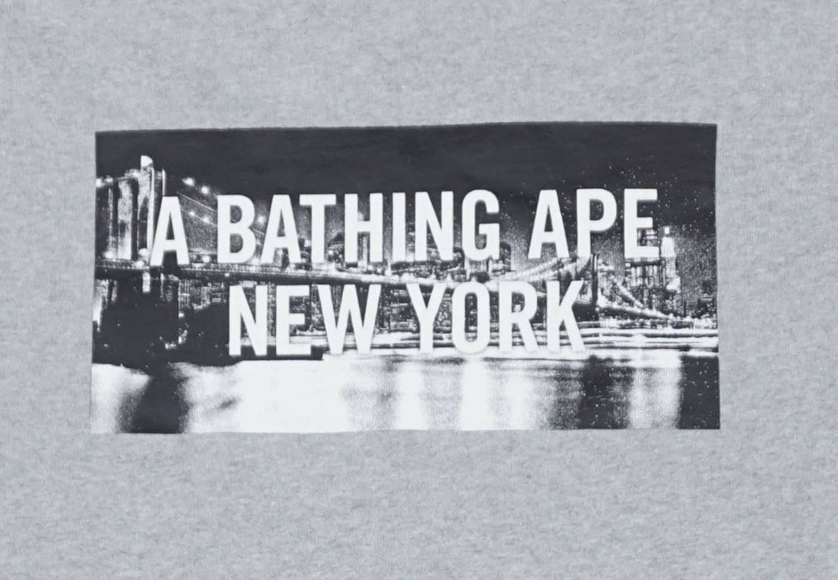 超レア! A BATHING APE New York 10周年記念 スウェット 日本製 NIGO 